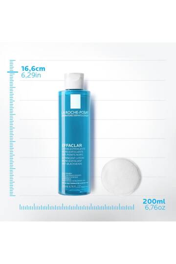 La Roche Posay Effaclar Mikro Soyucu Tonik Yağlı/Akneye Eğilim Gösteren Ciltler Ciltler Gözenek Sıkılaştırıcı 200ml - 4