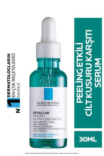 La Roche Posay Effaclar Peeling Etkili Leke Karşıtı Serum Yağlı Ve Akneye Eğilim Gösteren Ciltler 30 ml