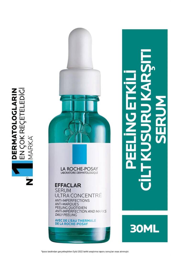 La Roche Posay Effaclar Peeling Etkili Leke Karşıtı Serum Yağlı Ve Akneye Eğilim Gösteren Ciltler 30 ml - 1