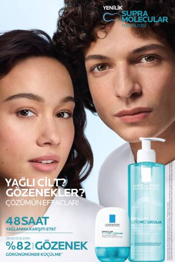 La Roche Posay Effaclar Supramolecular Gözenek Ve Yağlanma Karşıtı Yüz Temizleme Jeli 400 ml - 4