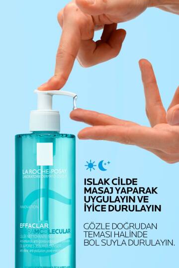 La Roche Posay Effaclar Supramolecular Gözenek Ve Yağlanma Karşıtı Yüz Temizleme Jeli 400 ml - 8