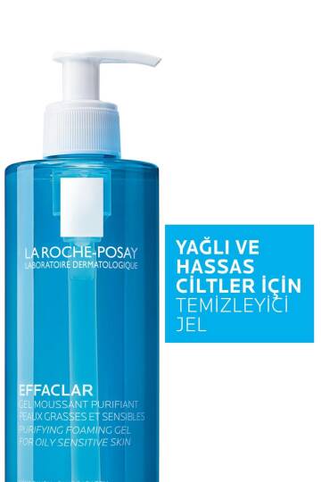 La Roche Posay Effaclar Temizleme Jeli 400ml Yağlı ve Akneye Eğilim Gösteren Ciltler - 2