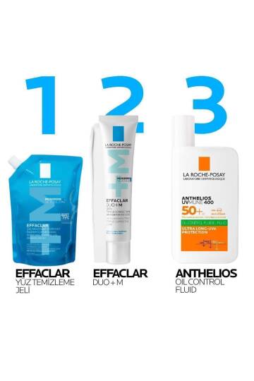 La Roche Posay Effaclar Yağlı Ciltler Için Temizleme Jeli Refill 400ml - 8