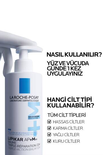 La Roche Posay Lipikar Baume Ap+M Max 400 ml - 6