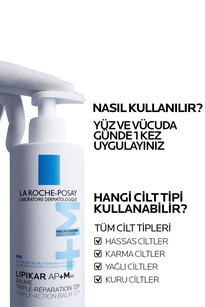 La Roche Posay Lipikar Baume Ap+M Max 400 ml - 6