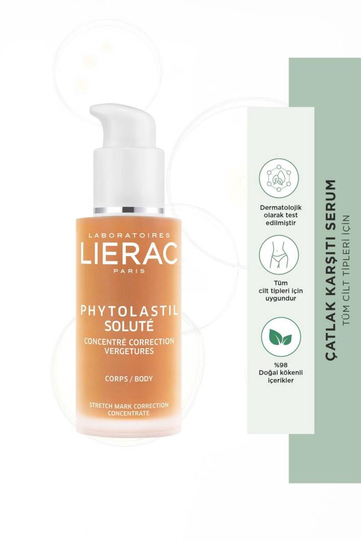 Lierac Phytolastil Solute Çatlak Görünümünü Azaltmaya Karşı Etkili Bitkisel Bakım Serumu 75 ml - 1
