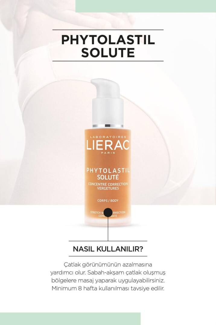 Lierac Phytolastil Solute Çatlak Görünümünü Azaltmaya Karşı Etkili Bitkisel Bakım Serumu 75 ml - 3