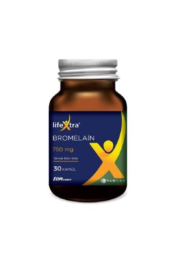 Lifextra Bromelain 750 Mg 30 Kapsül