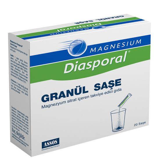 Magnesium Diasporal Granul Saşe 20 Poşet - 1