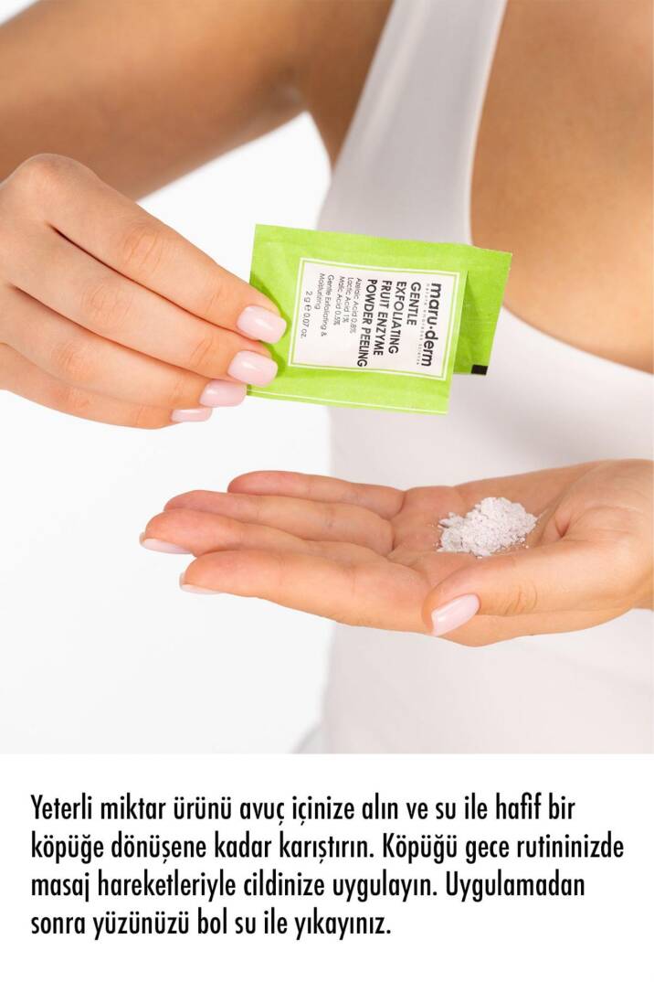 Maruderm Aha Meyve Enzim Hassas Toz Peeling 60 gr - 3