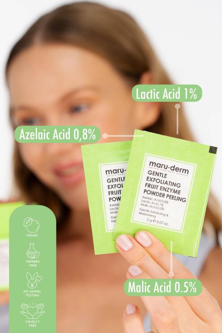 Maruderm Aha Meyve Enzim Hassas Toz Peeling 60 gr - 4