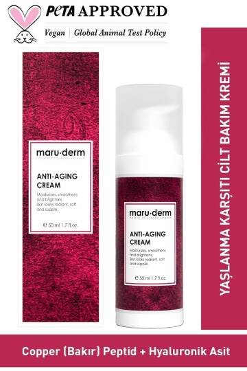 Maruderm Anti-Age Kırışıklık Karşıtı Cilt Bakım Kremi 50 ml