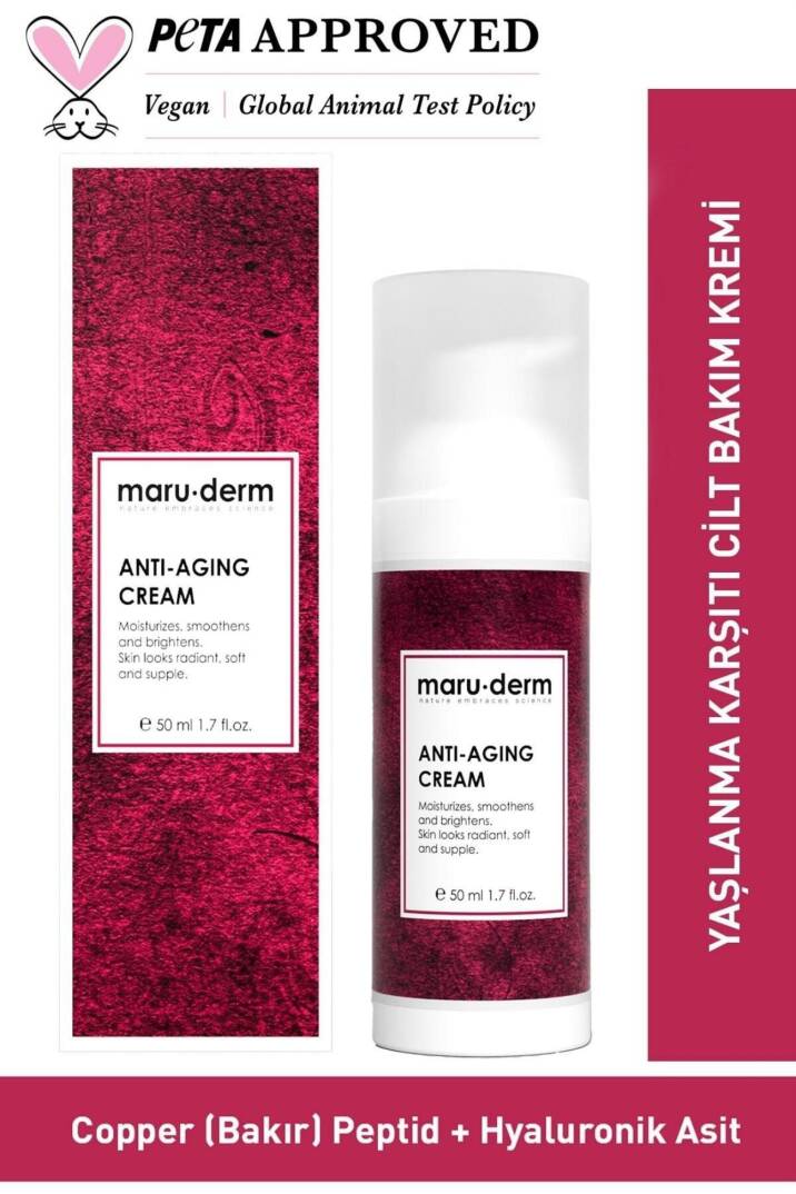 Maruderm Anti-Age Kırışıklık Karşıtı Cilt Bakım Kremi 50 ml - 1