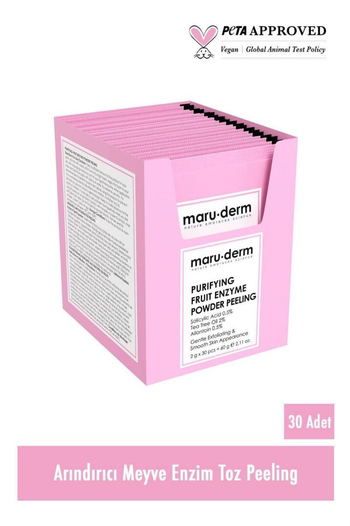 Maruderm Arındırıcı Meyve Enzim Toz Peeling 60 gr - 2