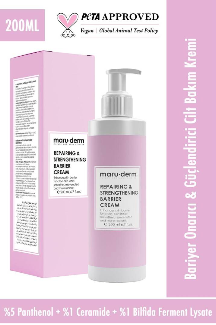Maruderm Bariyer Onarıcı & Güçlendirici Ceramide Cilt Bakım Kremi 200 Ml - 2