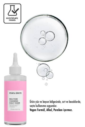 Maruderm Bha Gözenek Sıkılaştırıcı, Siyah Nokta Karşıtı Tonik 250 ml - 2