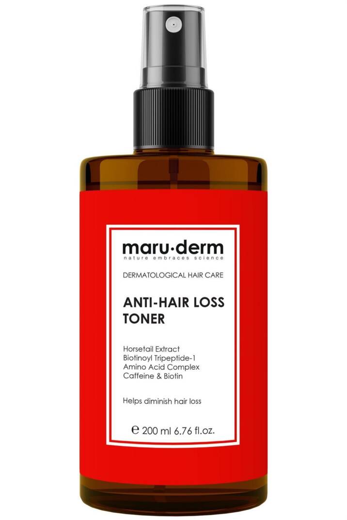 Maruderm Biotin Kafein Dökülme Karşıtı Saç Toniği Sağlıklı Uzamaya Yardımcı Vegan 200 ml - 1