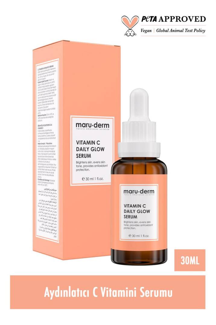 Maruderm C Vitamini ve Peptid Aydınlatıcı Cilt Bakım Serumu 30 ml - 2