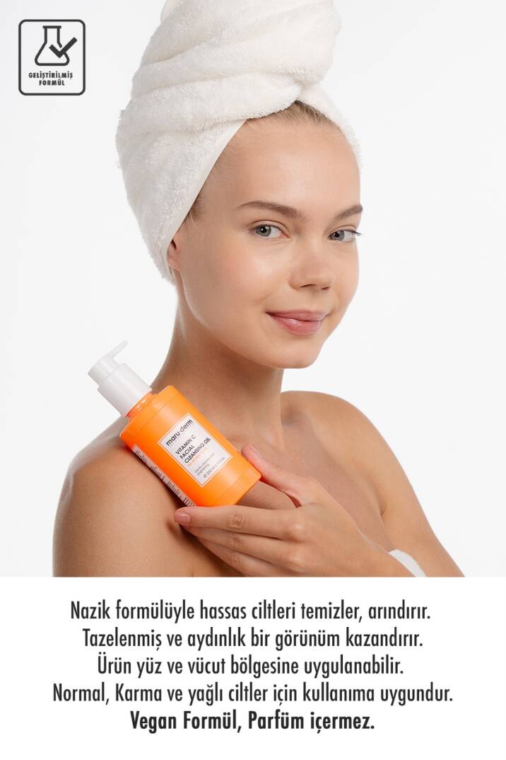 Maruderm C Vitamini Yüz Yıkama Jeli 200 ml - 3
