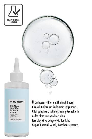 Maruderm Centella Asiatica Yatıştırıcı & Ceramide Nemlendirici Tonik 250 Ml - 2