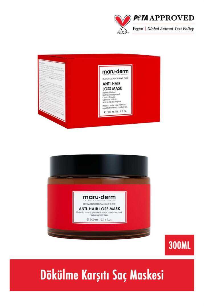 Maruderm Dökülme Karşıtı Saç Maskesi 300 ml - 2