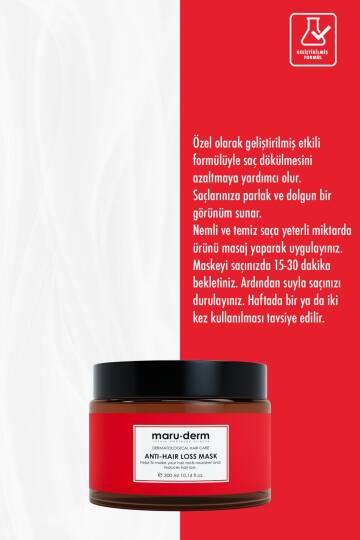 Maruderm Dökülme Karşıtı Saç Maskesi 300 ml - 3