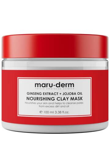 Maruderm Ginseng Özü Jojoba Yağı Besleyici Kil Maskesi 100 ml