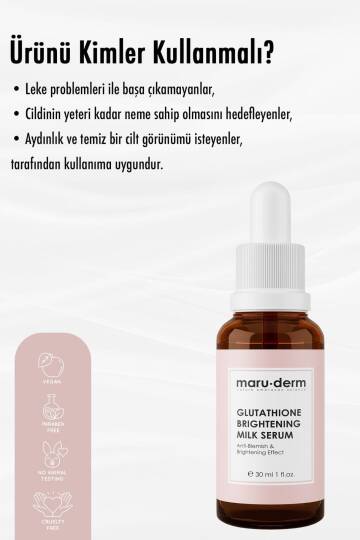 Maruderm Glutatyon Beyazlatıcı & Leke Karşıtı Milk Serum 30 ml - 3
