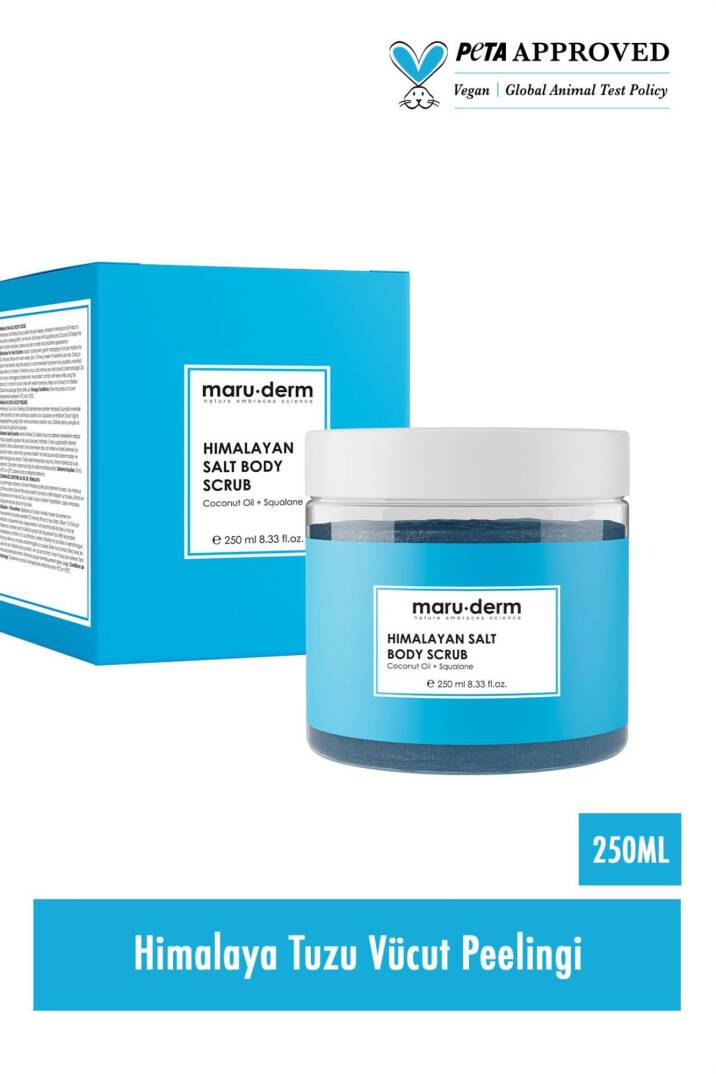 Maruderm Himalaya Tuzu Squalane Hindistan Cevizi Yağı Vücut Peelingi 250 ml - 2