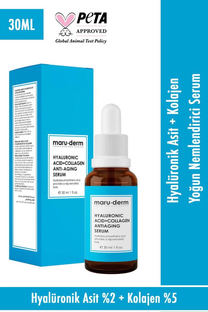 Maruderm Hyalüronik Asit & Kolajen Cilt Bakım Serumu 30 ml - 2