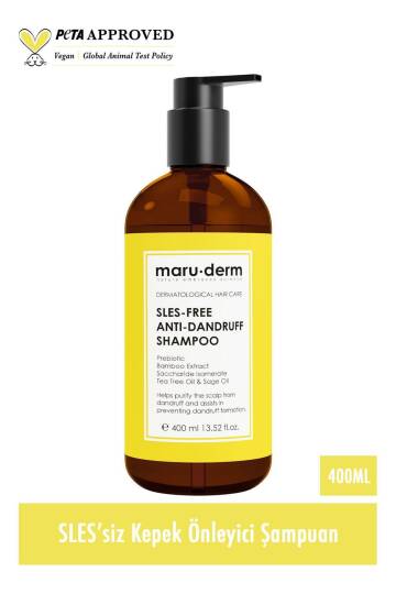 Maruderm Kepeğe Karşı Etkili Sülfatız Şampuan 400 ml - 2