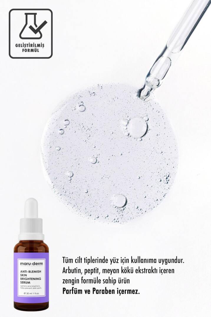 Maruderm Leke Karşıtı ve Beyazlatıcı Cilt Bakım Serumu 30 ml - 4