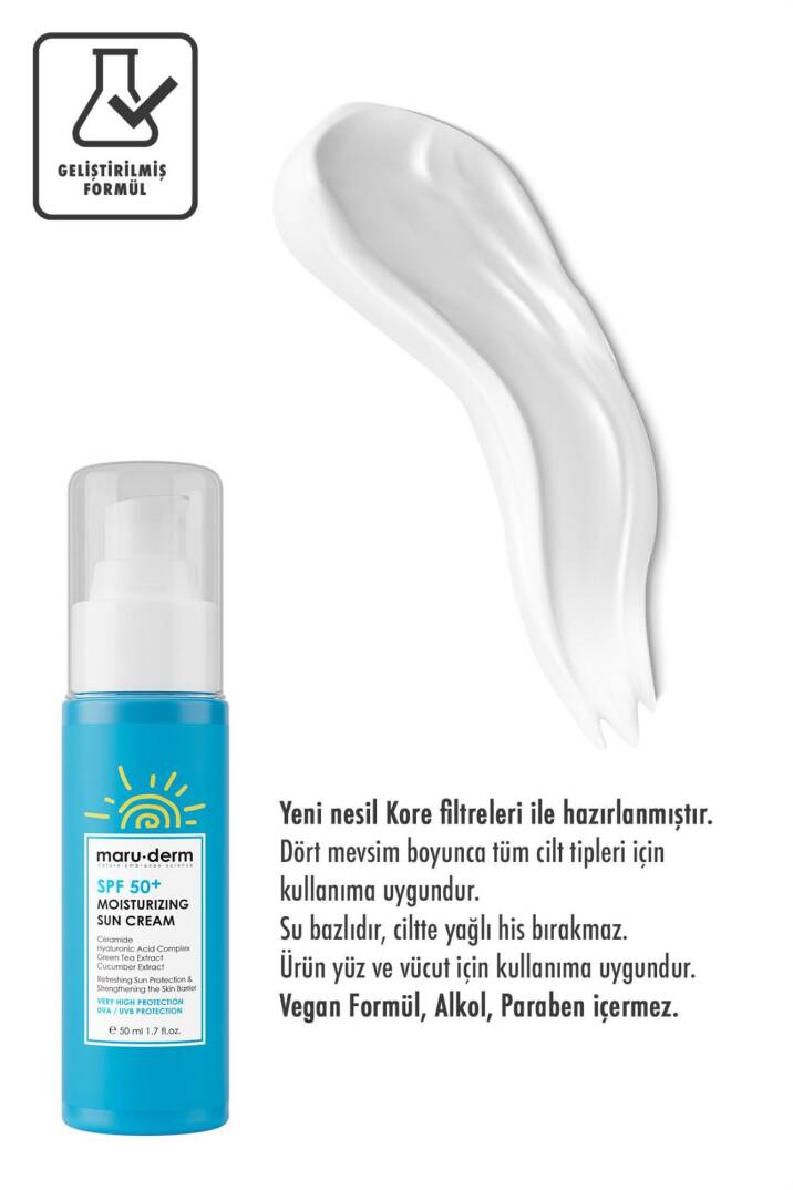 Maruderm Nemlendirici Güneş Kremi SPF+50 50 ml - 2