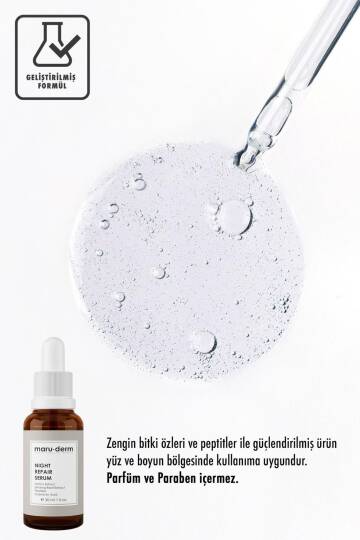 Maruderm Night Repair Gece Onarıcı Cilt Bakım Serumu 30 Ml - 4