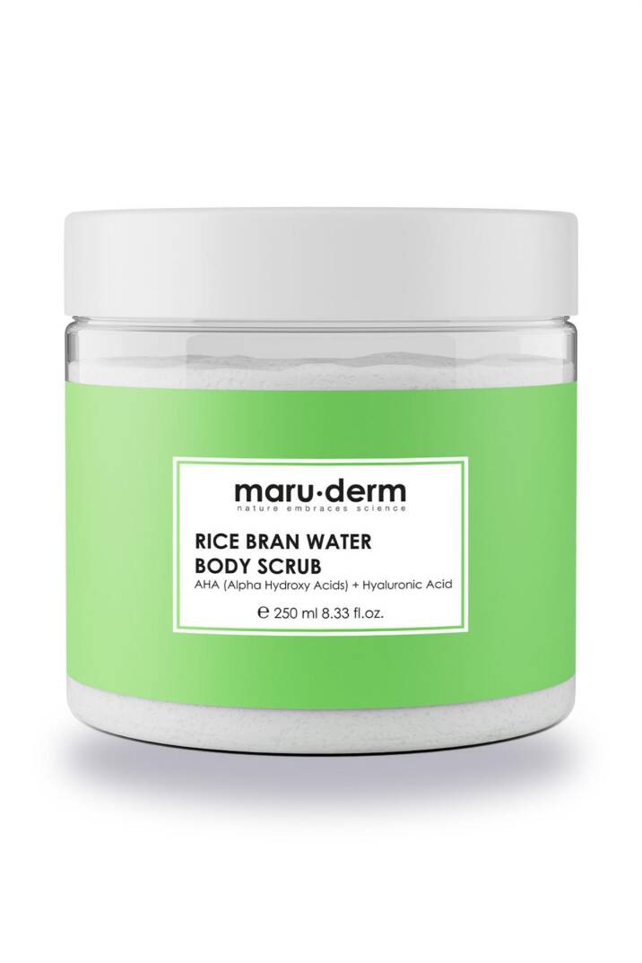 Maruderm Pirinç Suyu Vücut Peelingi AHA + Hyaluronik Asit 250 ml - 1