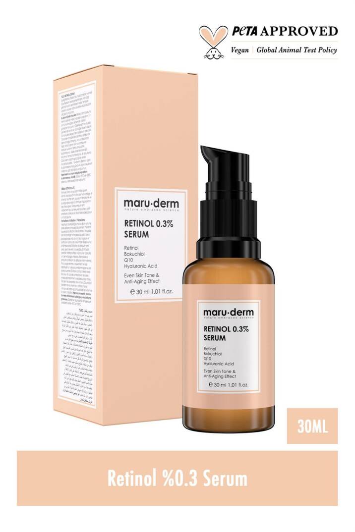 Maruderm Retinol %0.3 Cilt Yenileyici Bakım Serumu 30 ML - 2