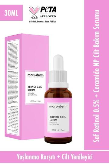 Maruderm Retinol 0.5% Cilt Yenileyici Bakım Serumu 30 Ml - 3