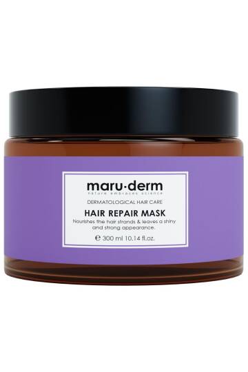 Maruderm Saç Onarıcı Saç Maskesi Yıpranmış Zayıf Saçlar Vegan 300 ml