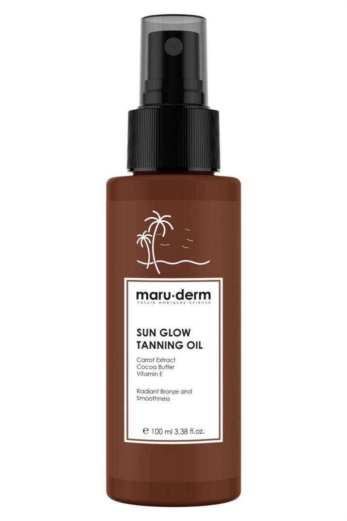 Maruderm SPF 0 Sun Glow Tanning Oil 100 ML - 1