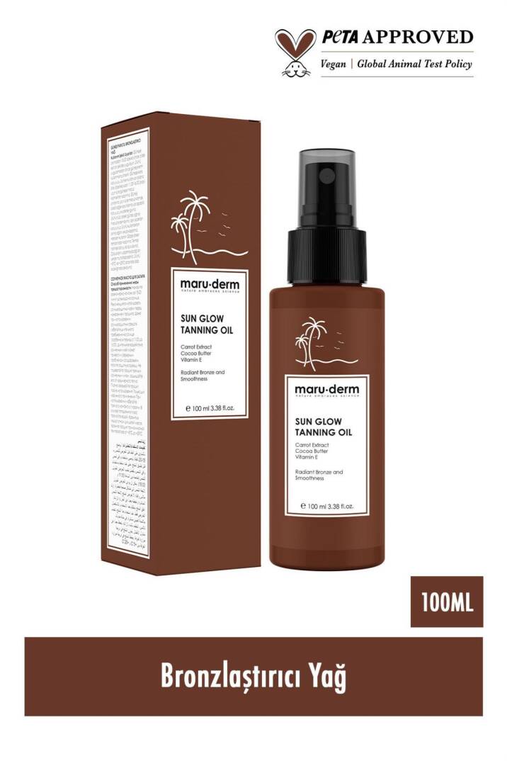 Maruderm SPF 0 Sun Glow Tanning Oil 100 ML - 2
