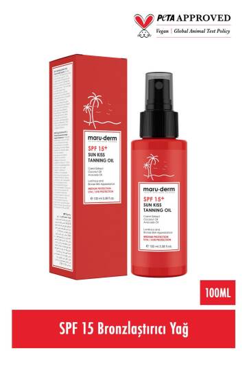 Maruderm SPF15+ Sun Kiss TanningOil 100 ML - 2