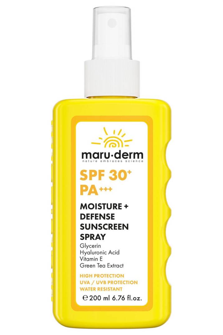 Maruderm Vücut Güneş Spreyi | SPF 30+ Nemlendirici ve Koruyucu Sprey Güneş Kremi 200 ML - 1