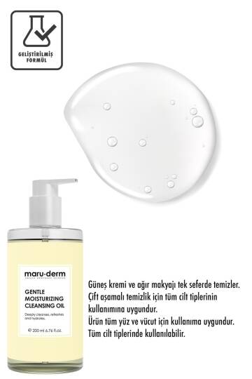Maruderm Yağ Bazlı Temizleyici 200 ml - 2