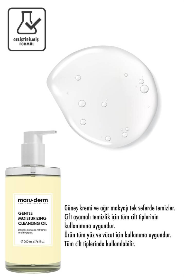 Maruderm Yağ Bazlı Temizleyici 200 ml - 2
