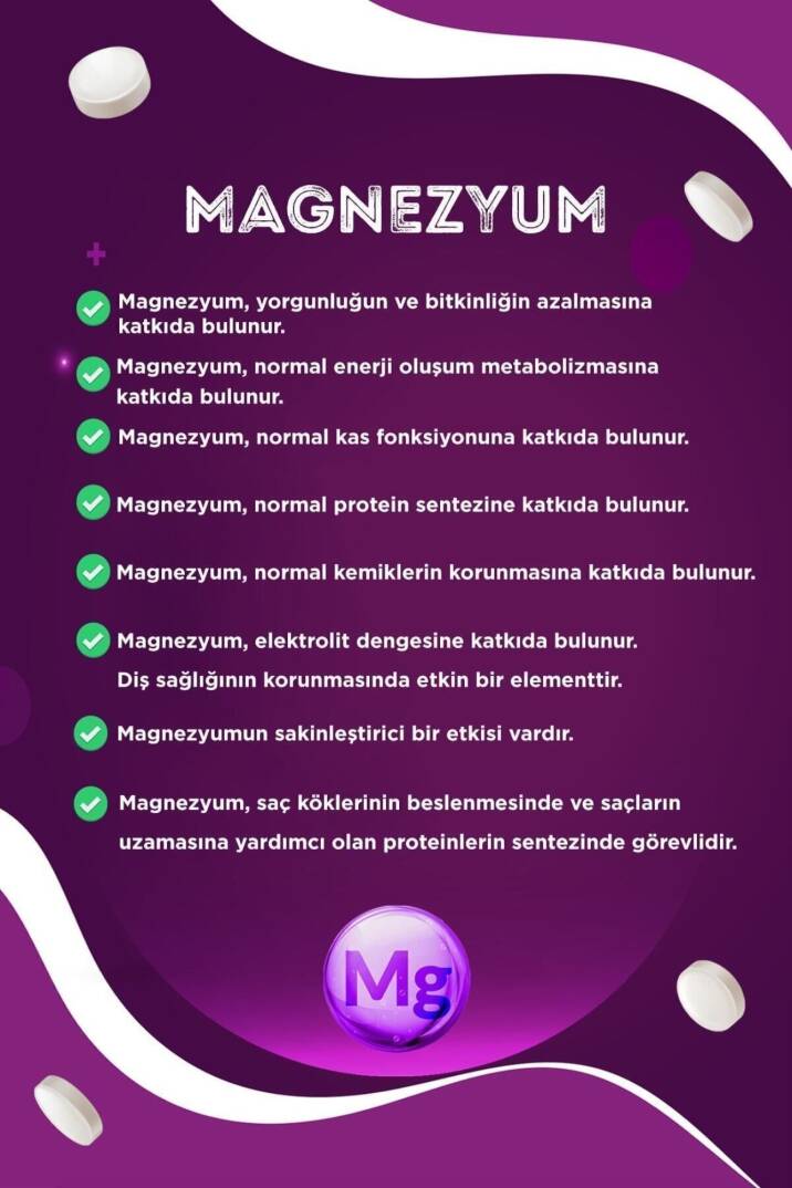 Maxigal Magnezyum Sitrat 120 Tablet - 3