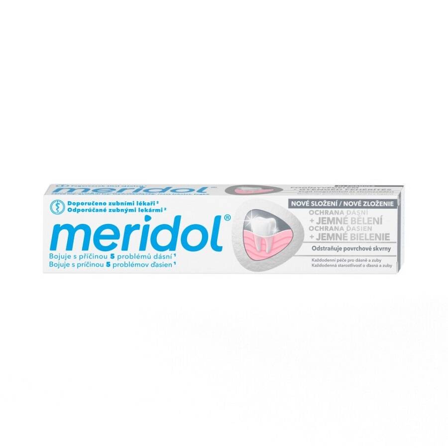 Meridol Gentle White Diş Macunu 75ml - 1