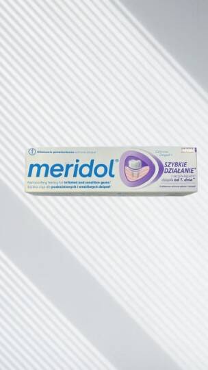 Meridol Hızlı Etkili Diş Macunu 75 mL