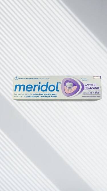 Meridol Hızlı Etkili Diş Macunu 75 mL - 1