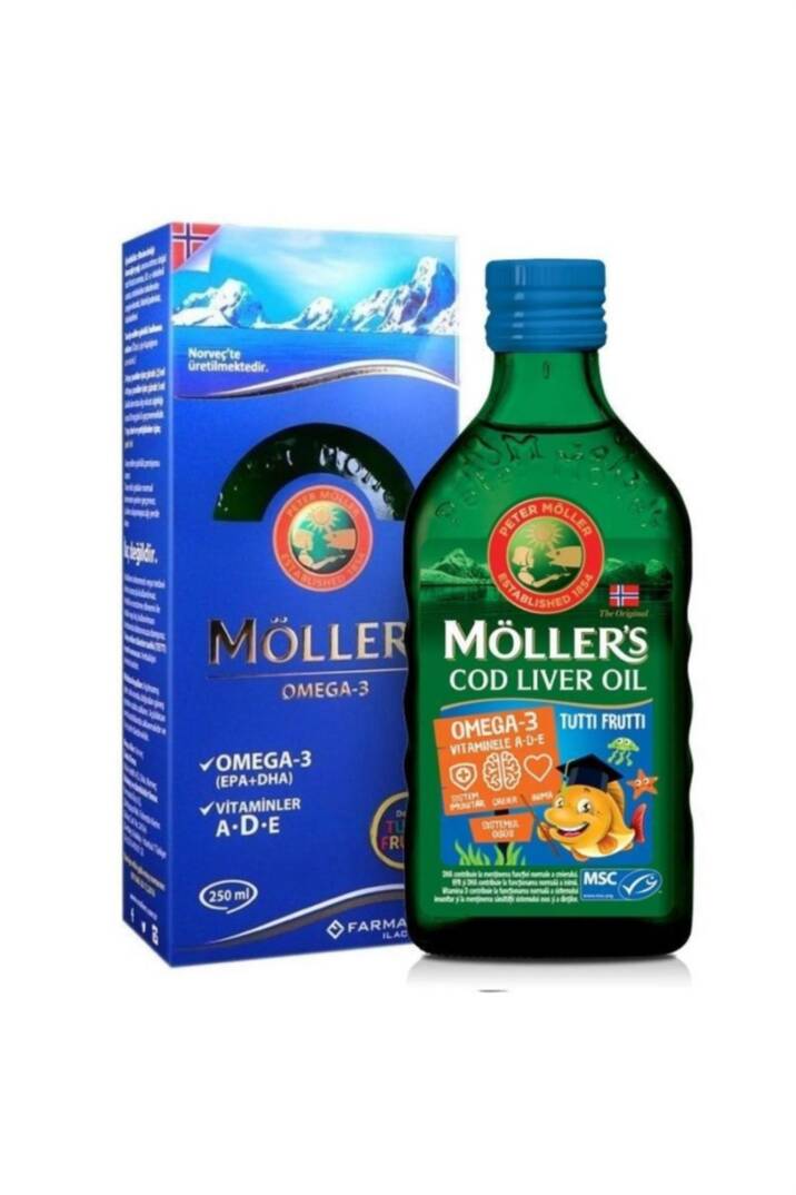 Möller's Tutti Frutti Omega 3 Balık Yağı 250 ml - 2
