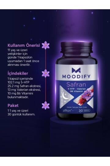 Moodify Safran 30 Kapsül - 2